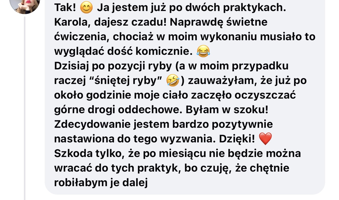 Opinia uczestniczki wyzwania ABS 16