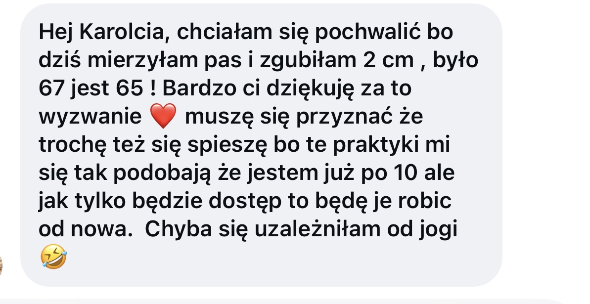 Opinia uczestniczki wyzwania ABS 12