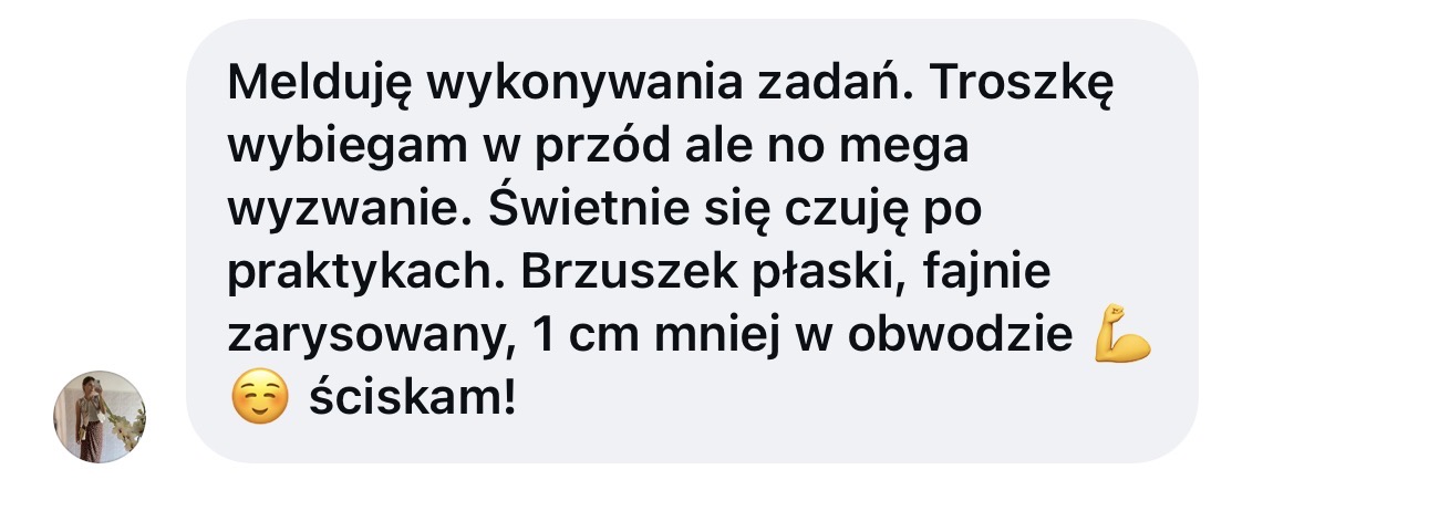 Opinia uczestniczki wyzwania ABS 15