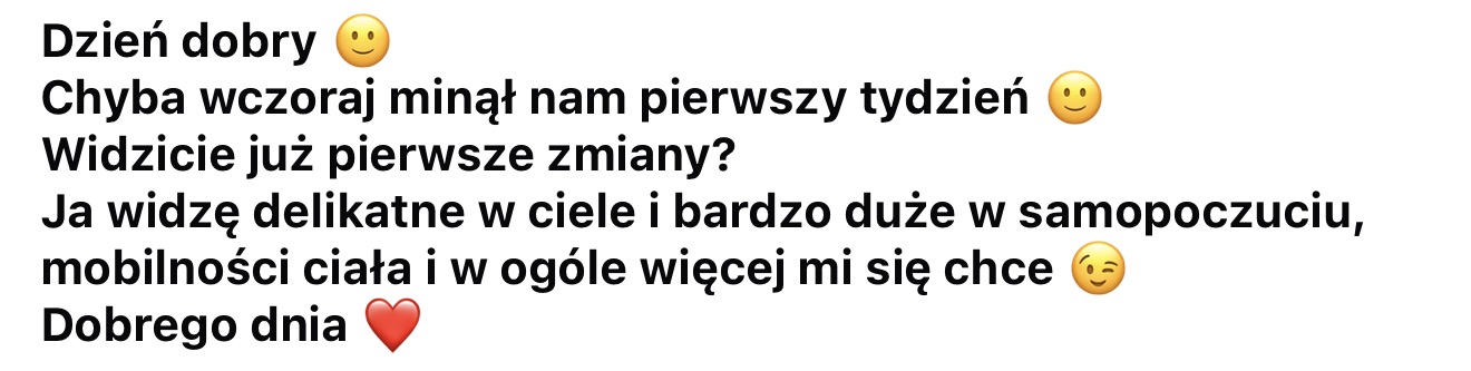 Opinia uczestniczki wyzwania ABS 9