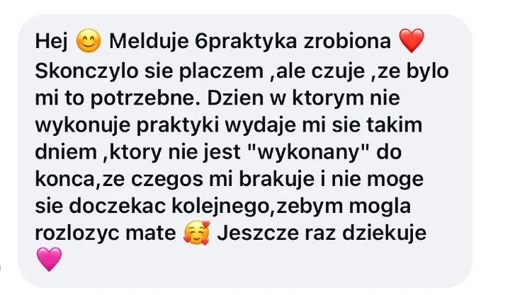 Opinia uczestniczki wyzwania ABS 10