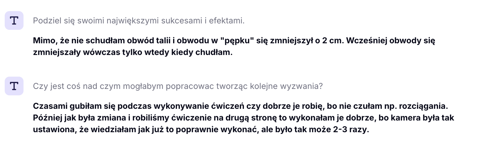 Opinia uczestniczki wyzwania ABS 18